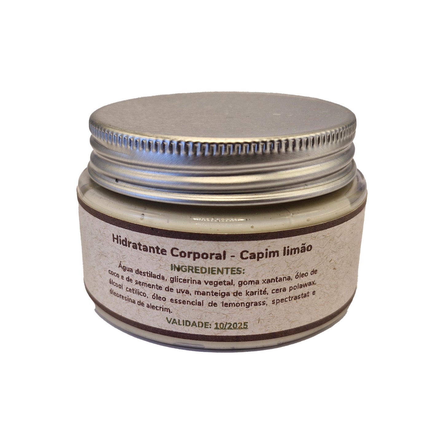 Hidratante Corporal Capim Limão (100 gramas)